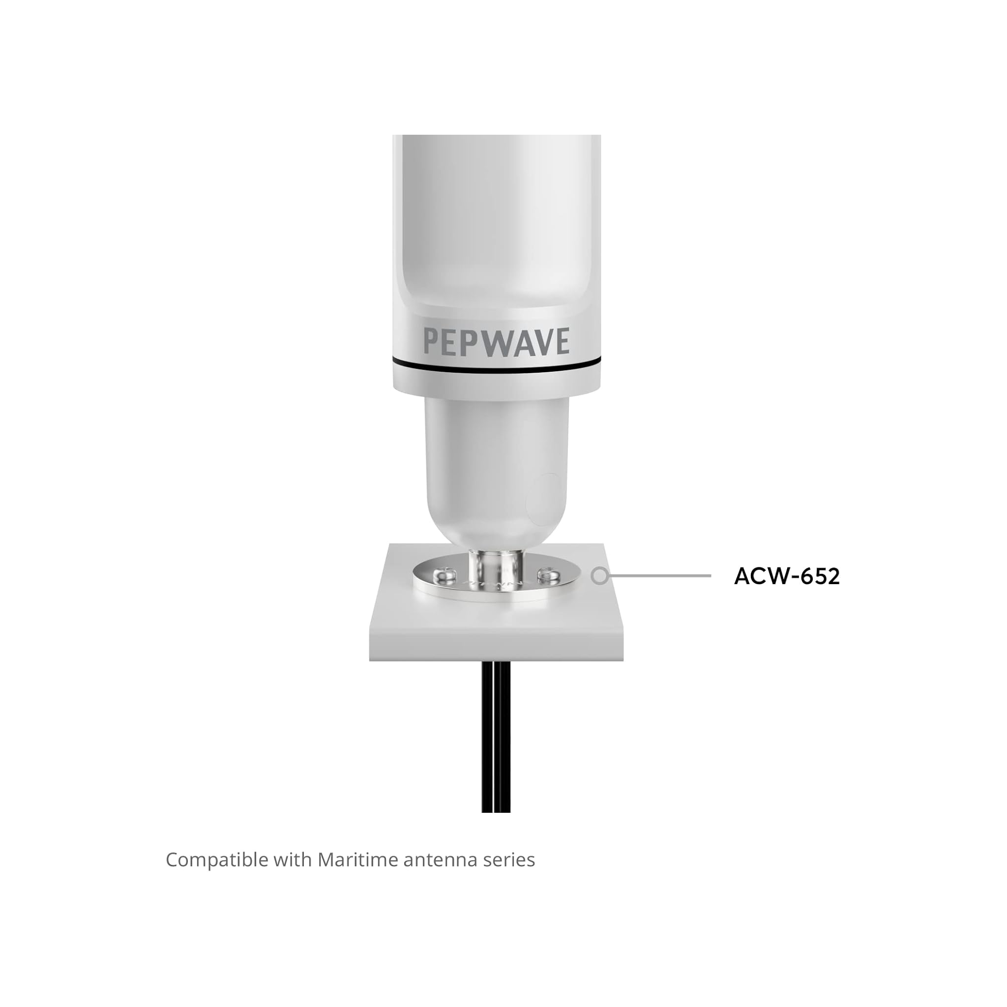 Peplink 1 - 1/4 TPI Male Adapter
