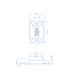 Teltonika DIN Rail Mounting Hardware 35mm