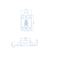 Teltonika DIN Rail Mounting Hardware 35mm