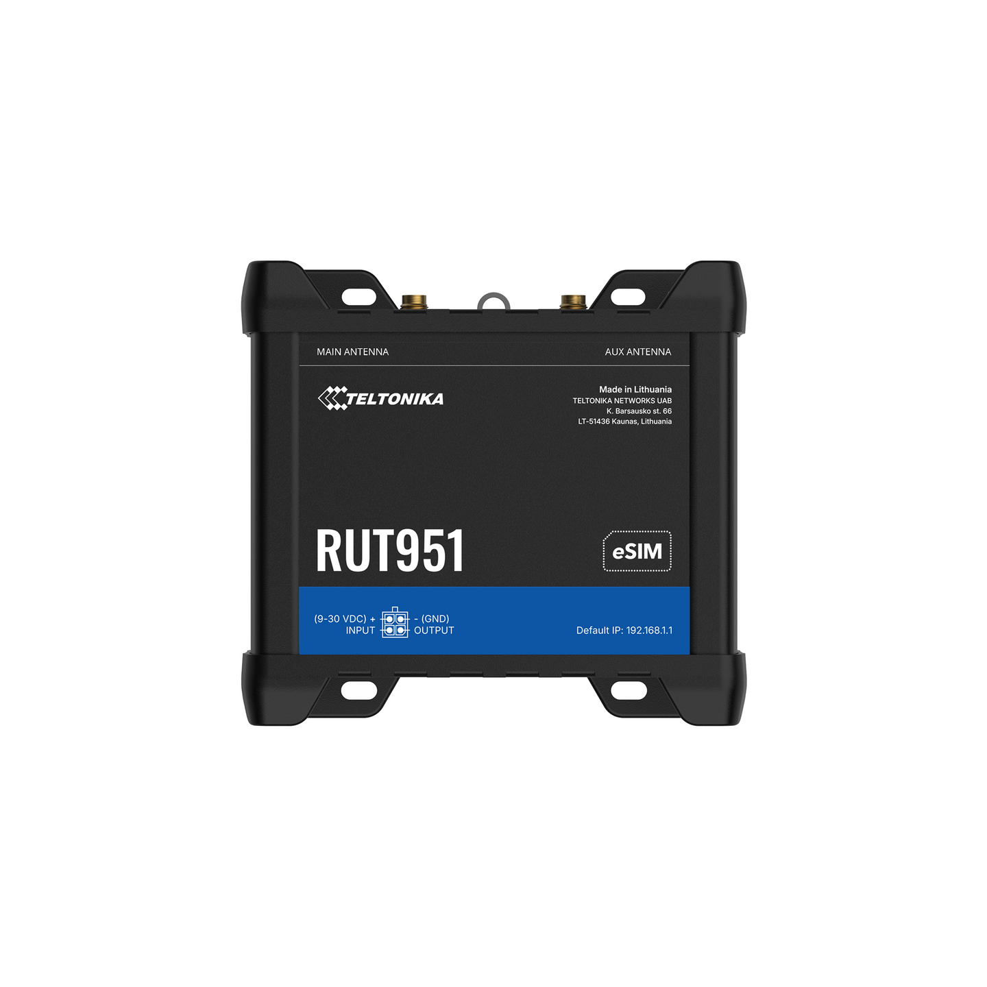 Teltonika RUT951 Industrial 4G LTE Cellular Router