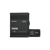 Teltonika TSW200 Industrial PoE+ Switch with 250W PSU