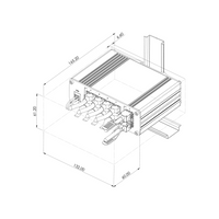 Teltonika TSW200 Industrial PoE+ Switch with 250W PSU