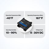 Teltonika RUT951 Industrial 4G LTE Cellular Router