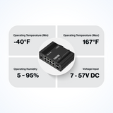 Teltonika TSW200 Industrial PoE+ Switch with 250W PSU